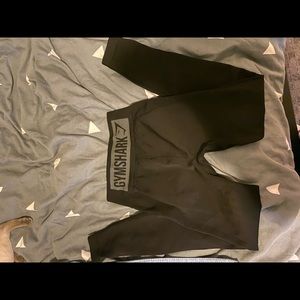 Gymshark-high-waisted flex leggings-XS